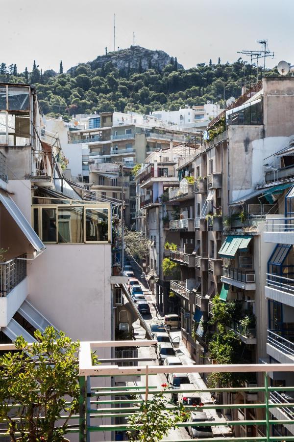 Bright Apt. With Lovely View In Lycabettus! Apartamento Atenas Exterior foto